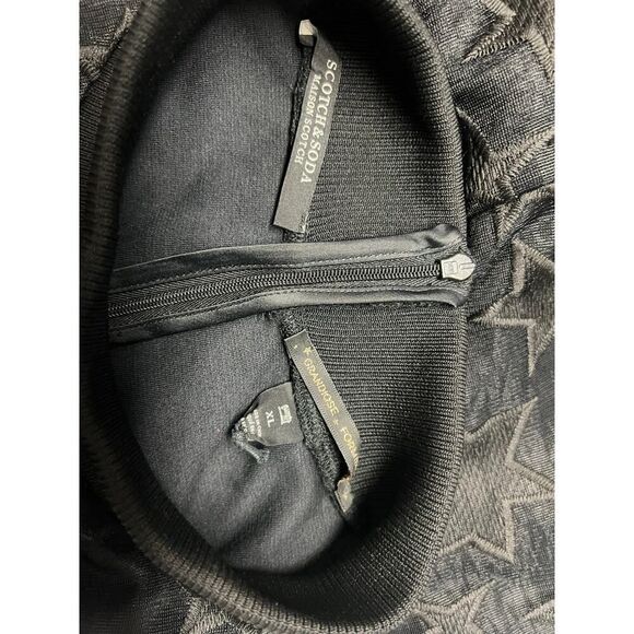 SCOTCH & SODA BLACK STARS DRESS SIZE XL - Picture 6 of 6